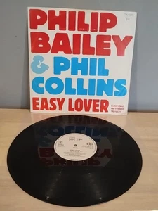 Philip Bailey & Phil Collins Easy Lover (Extended) 1984 UK 12" Vinyl Record - Picture 1 of 3