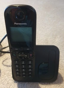 Panasonic KX-TGC210 Telefon DECT Czarny Telefon stacjonarny Czarny - Zdjęcie 1 z 8