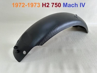 Guardabarros trasero Kawasaki Triple H2 750 Mach IV 1972-1973. Guardabarros H2750 H2A 750cc Foto 1 de 4