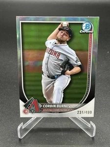 Bowman 2025 cromo Corbin quemaduras/499 refractor - Imagen 1 de 2