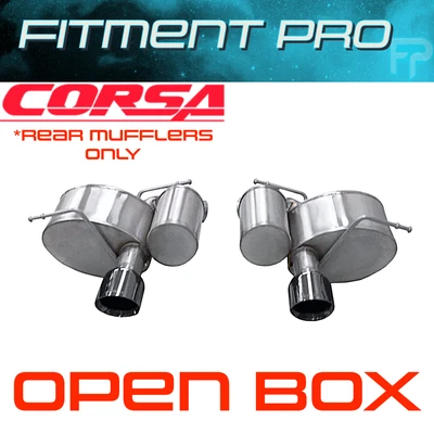 Silenciadores CORSA 21058BLK Xtreme solo con puntas negras para Jeep Grand Cherokee SRT 12-21 Foto 1 de 4