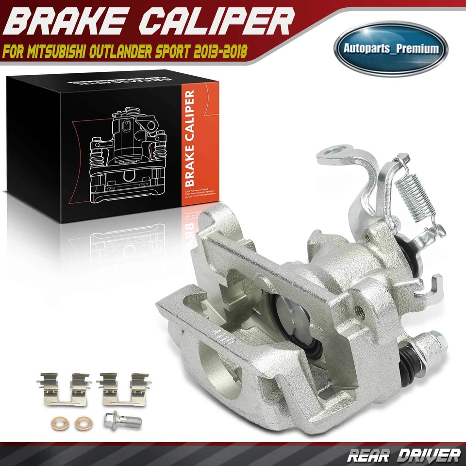 Pinza de freno trasera izquierda con soporte para Mitsubishi Outlander Sport 2013-2018 Foto 1 de 4