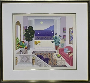 Thomas McKnight "Daydream I" Serigraph Signed Mat And Framed ED950 - Picture 1 of 9