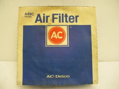 *NOS* AC A49C Air Filter JEEP/AMC/Dodge/Chrysler/Plymouth (1957-1981 Vehicles) - Image 1 of 4