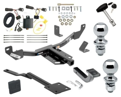Прицепное устройство Reese для буксировки прицепа для 14–17 Buick Regal с проводкой 2 дюйма + шариковый замок 1–7/8 дюйма - Изображение 1 из 4