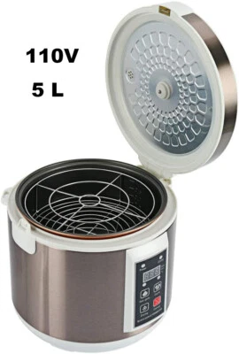 110V Black Garlic Fermenter Automatic Fermentation Box Organic Garlic Maker 5L - Image 1 of 4