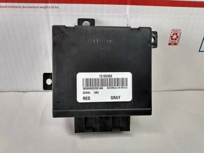 2003-2006 GMC Yukon Chevy Tahoe Suburban Rear HVAC Control Module 15185966 - Image 1 of 4