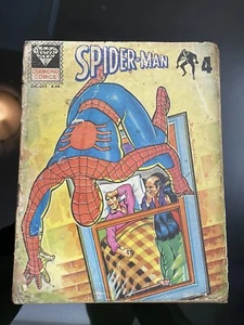 VINTAGE  THE AMAZING SPIDER-MAN #4 DIAMOND COMICS INDIA - Picture 1 of 3