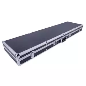 53" Rifle Aluminum Long Gun Hard Case Portable Locking Shotgun Storage Box - Picture 1 of 38
