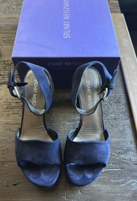 Tacones para mujer Stuart Weitzman azules talla 7 Foto 1 de 4