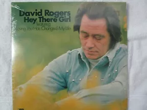Hey, There Girl by David Rogers (vinyl record) Country Music 1974-FREE SHIPPING - Imagen 1 de 2