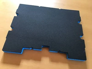Inserto de maleta espuma dura para TSTAK III/IV Stanley, DeWalt, talla azul, 20 mm - Imagen 1 de 2