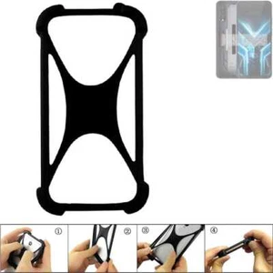 protective ring for Cubot X70 Silicone Case Softcase Bumper Protection black - Picture 1 of 5