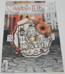 MAGNOLIA INK MAGAZINE TURNING LEAVES NO 5 2012 CARDMAKING TUTORIALS TEMPLATES - Picture 1 of 1