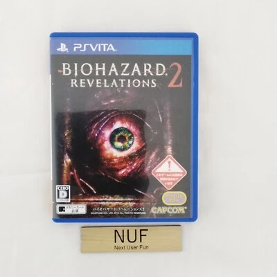 PS VITA Resident Evil BIOHAZARD REVELATIONS 2 Capcom Playstation VITA Japan - Image 1 of 3