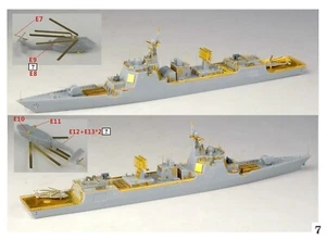 Five Star FS-700178 1/700 Type 052DL Destroyer Photo Etches for Dream Model - Picture 1 of 8