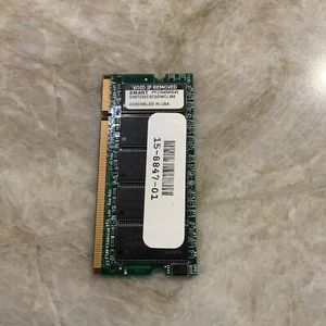 SMART MODULAR 256MB DDR SODIMM PC-2100 266MHZ 200-PIN ECC LAPTOP RAM 15-8847-01 - Picture 1 of 5
