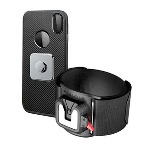 Cell Phone Sports WristBand Running Jogging Bag Cover 360° Rotating Holder - Photo 1 sur 11