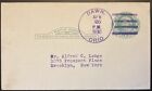 POSTAL CARD REPLY CARD~1930 ONE CENT~DAWN, OHIO. POST OFFICE CLOSED IN 1935