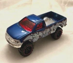 Hot Wheels  /  Ford F-150 Blue With Graffiti 1997 / Loose - Picture 1 of 10