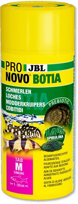 JBL PRONOVO BOTIA TAB M 250 ml NOVO Futtertabletten für Schmerlen von 1-20 cm