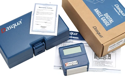 Dasqua Digital Angle Gauge with Flip Out Display Inclinometer From Chronos