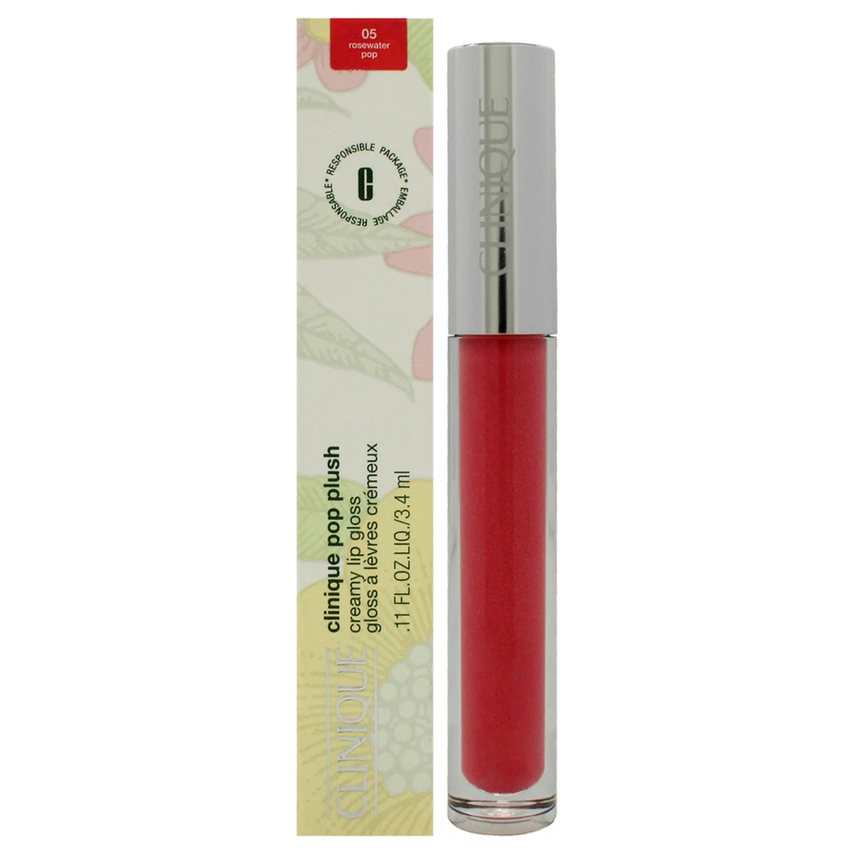 Pop Plush Creamy Lip Gloss - 05 Rosewater Pop by Clinique for Women - 0.11 oz