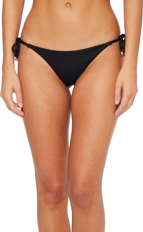 Vitamin a Swimwear Elle Tie Side Bottom in Black 7002 Size XS /4