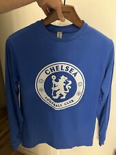 Chelsea FC Christian Pulisic 10 Blue Long Sleeve cotton T-shirt men’s USA MEDIUM