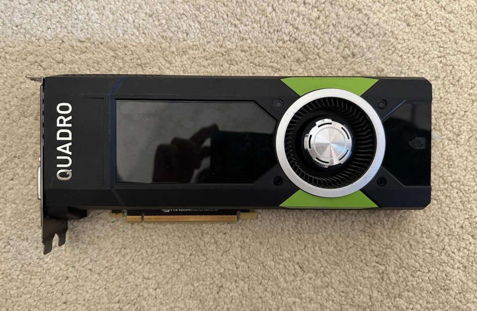 Tarjeta de gráficos NVIDIA Quadro P5000 16 GB GDDR5x Foto 1 de 4