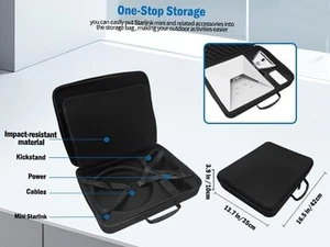 Starlink Mini Waterproof Travel Case, Hard Shell Portable Storage Case - Afbeelding 1 van 7