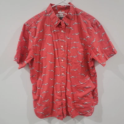 Camisa Old Navy The Classic Para Hombre Abotonada Talla Grande Gaviotas Vacaciones de Verano Foto 1 de 4