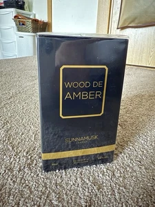 Sunnamusk London Wood de Amber Eau de Parfum Unisex 50ml New Sealed Boxed - Picture 1 of 5