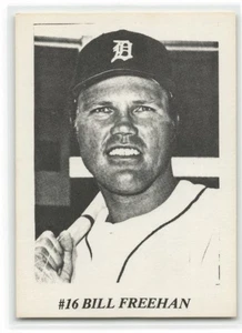 Dearborn Card Show 1978-79 Bill Freehan #16 Detroit Tigers - Imagen 1 de 2