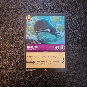 Monstro Infamous Whale - 64/204 - Rare - Disney Lorcana - Picture 1 of 2