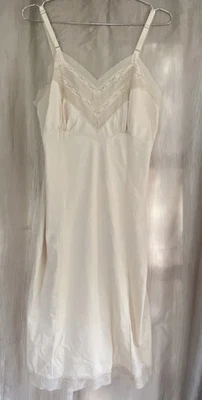 Roupa íntima vintage Penny’s Adonna vestido slip completo lingerie lounge - Imagem 1 de 4