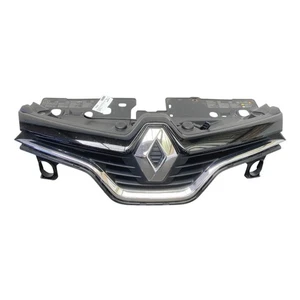 RENAULT CAPTUR MK1 FRONT GRILLE MAIN UPPER 2013-2019 BLACK / CHROME 623102335R - Picture 1 of 10