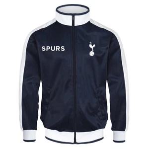 Tottenham Hotspur Mens Jacket Track Top Retro OFFICIAL Football Gift - Picture 1 of 14