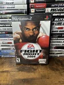 Fight Night Boxing 2004 PS2 (Sony PlayStation 2, 2004) Complete W/ Manual - Picture 1 of 5