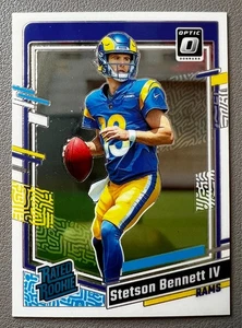 Stetson Bennett IV 2023 Panini Donruss Optic Football Rated Rookie #267 - Bild 1 von 2