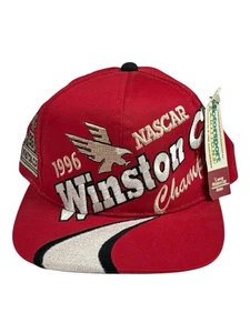Cappello snapback vintage NASCAR Winston Cup Championship 1996 Terry Labonte nuovo con etichette - Foto 1 di 10