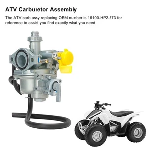 ATV Carburetor Assembly 16100‑2‑673 Part For FOURTRAX TRX90 TRX90EX 2006‑2 GDS - Picture 1 of 22