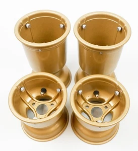 OTK Tony Kart MXJ 130/210 Magnesium Slick Wheel Rim Set - Picture 1 of 3