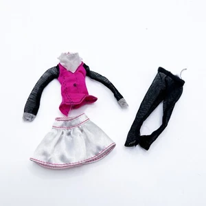 Draculaura First Wave Monster High Puppenkleidung Oberteil Hose Rock Outfit Set (lesen - Bild 1 von 8