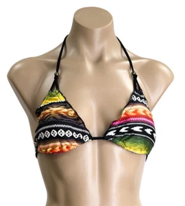 POINT CONCEPTION WOMEN'S SWIMWEAR TRIANGLE TOP JBO T60RFL NWT - Picture 1 of 2