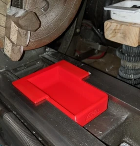 NEW Atlas / Craftsman metal Lathe Chip Tray Pan (RED) 10" & 12" - Picture 1 of 6