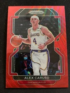 ALEX CARUSO #83 - 2022-2023 PANINI PRIZM - RED WAVE PARALLEL SP - Picture 1 of 2