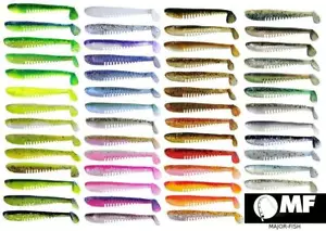 K.p Baits Skeleton Shad Leurres en Gomme 3 " 7,5cm Dropshot Perche Sandre 5 - Photo 1/604