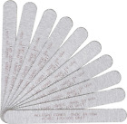 7 In. Nail Files Double Sided Wooden Emery Boards for Natural and Acrylic Grits 