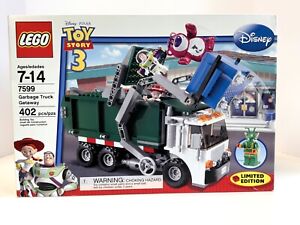 LEGO Toy Story 3 Disney Pixar camion à ordures escapade #7599 NEUF BOÎTE À DENTS SCELLÉE !